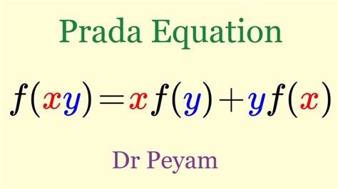 prada equation